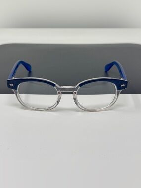Rough Justice Eyeglasses Frames Miss Sassy 49[]21 140 blue clear